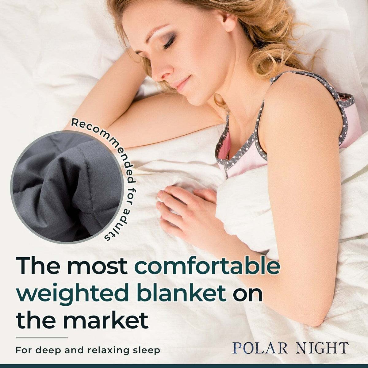 
              Polar Night Weighted blanket 200x220cm (12-16kg)